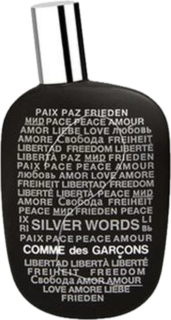 Comme des Garcons 2 Silver Words