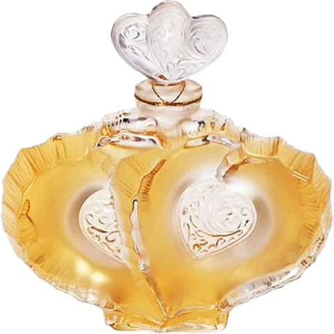 Lalique de Lalique Deux Coeurs Crystal Flacon