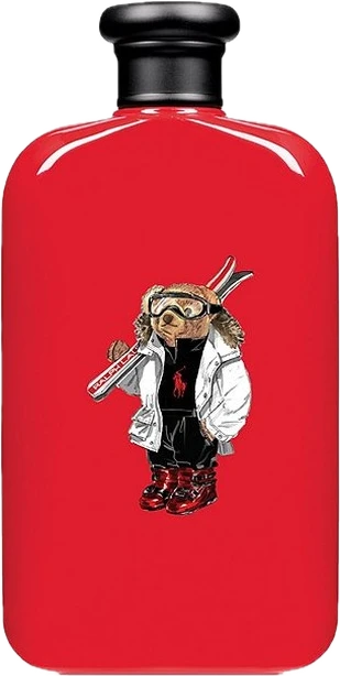 Holiday Bear Edition Polo Red