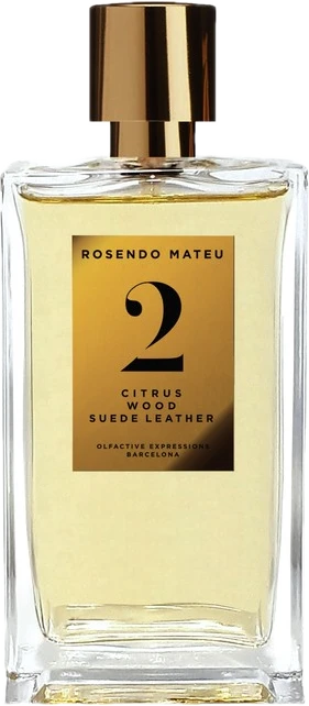 Rosendo Mateu Nº 2 Citrus, Wood, Suede Leather