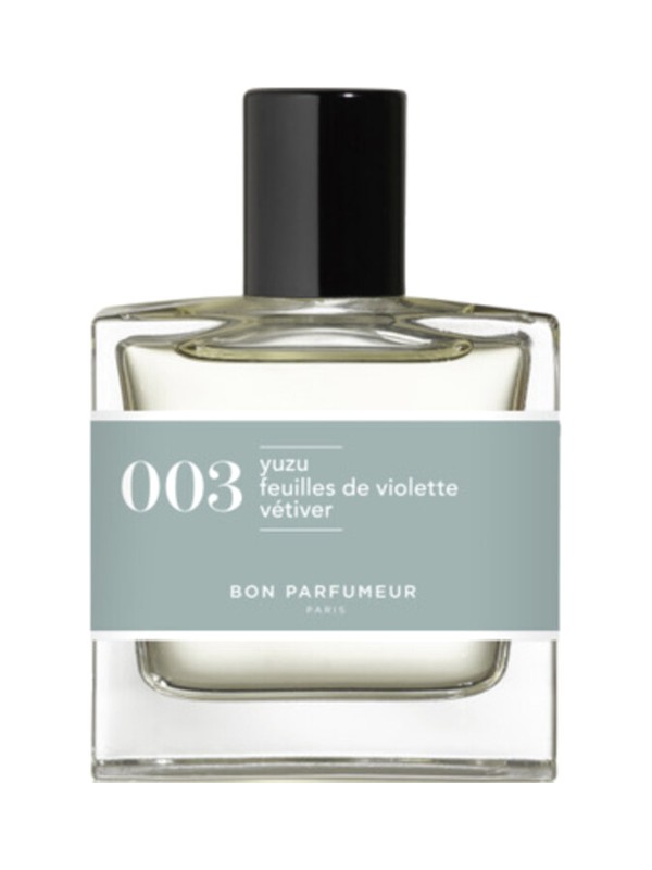 003 yuzu feuilles de violette, vétiver