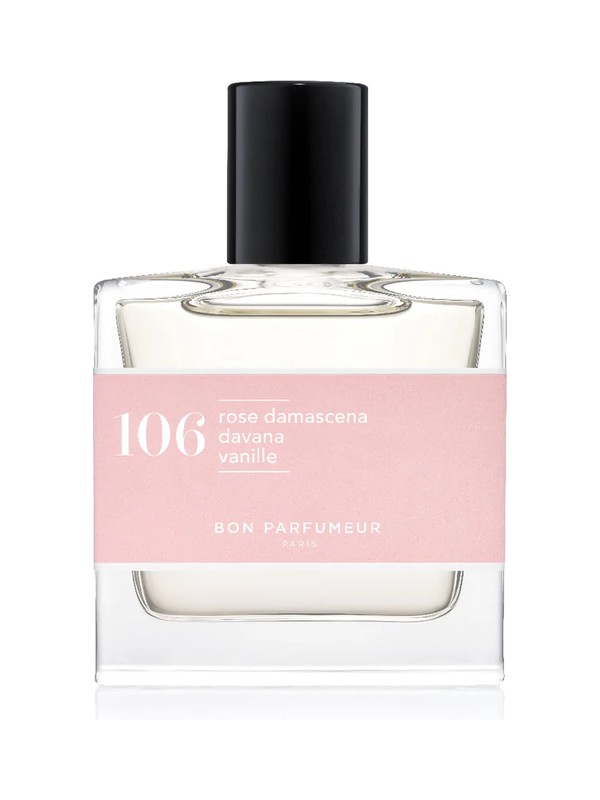 106 damascena rose, davana, vanilla