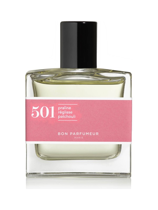 501 praline, licorice, patchouli