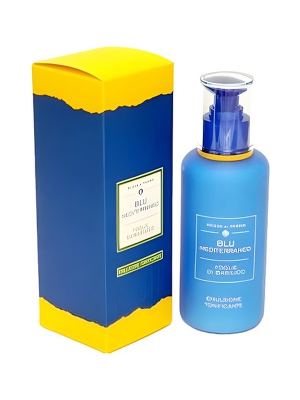 Blu Mediterraneo Foglie di Basilico