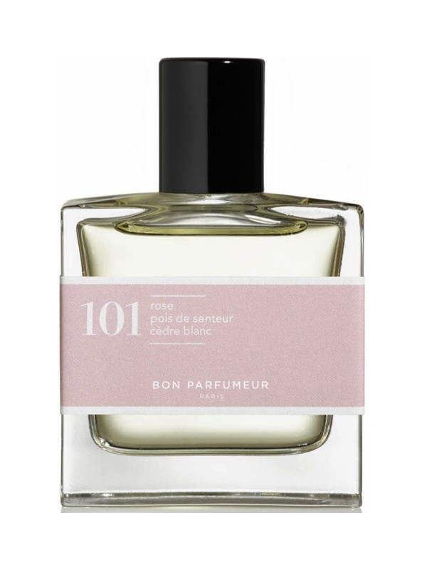 101 rose, sweet pea, white cedar