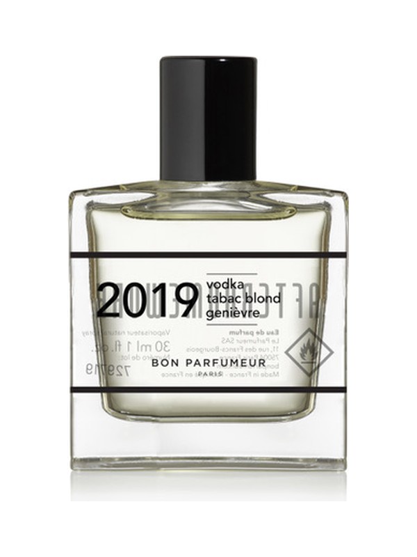 2019 vodka, tobacco, juniper