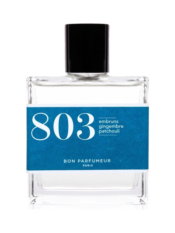 803 sea spray, ginger, patchouli